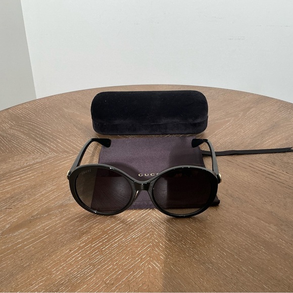 GUCCI Sunglasses Gg0370Sk 001 Interlocking Gg LogoGUCCI - Picture 7 of 7